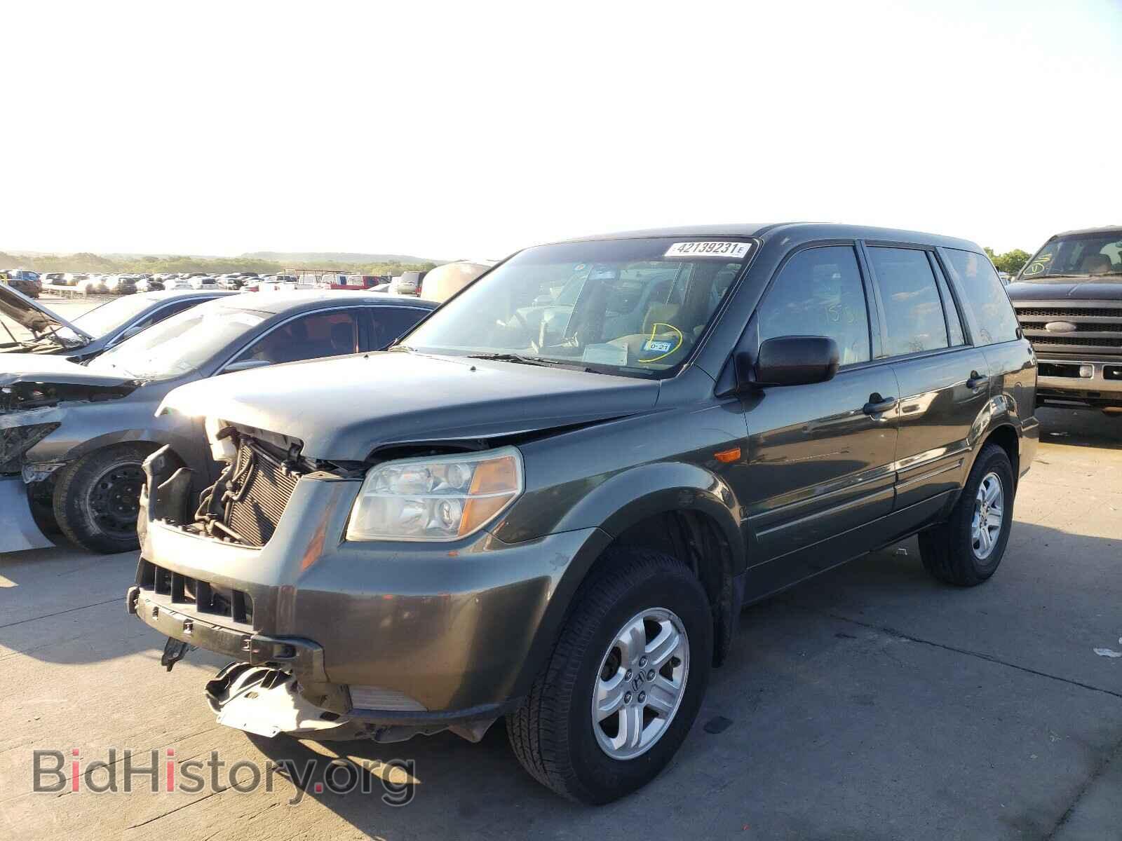 2006 HONDA PILOT - VIN: 5FNYF28166B050308 - Фото 2