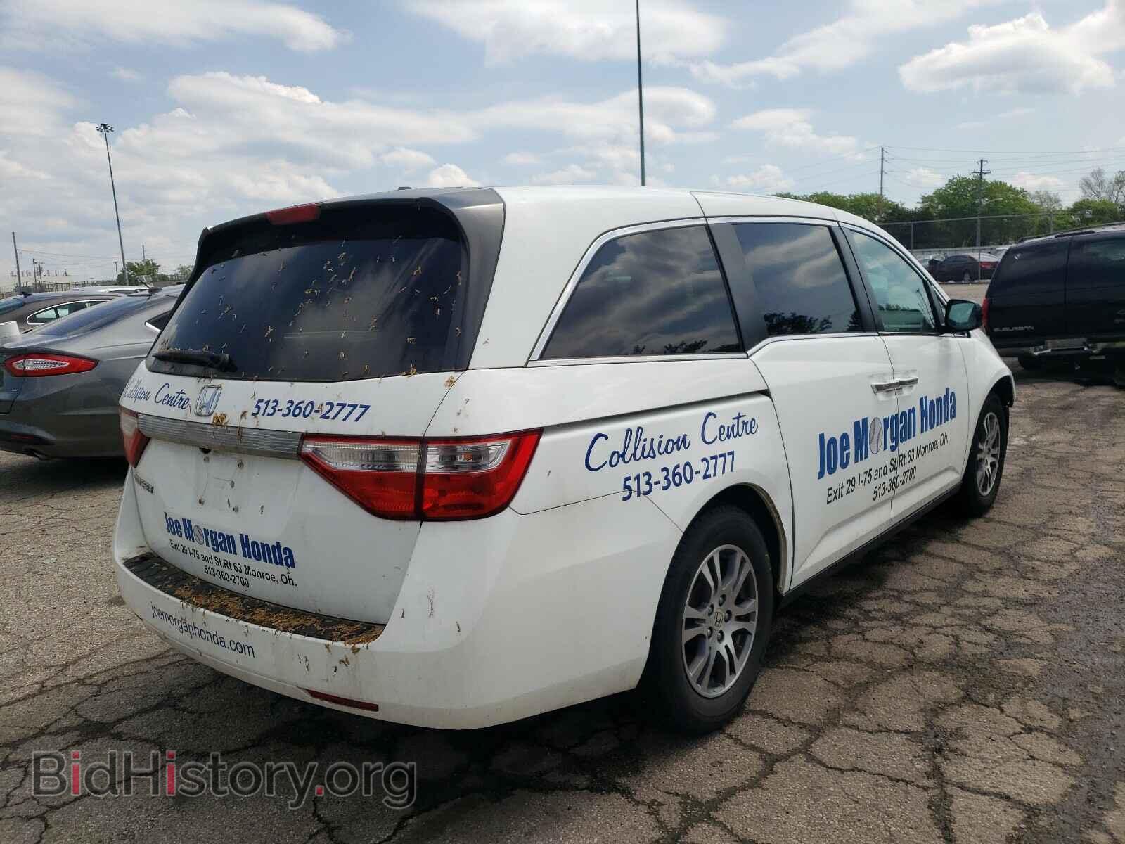 2011 HONDA ODYSSEY - VIN: 5FNRL5H67BB007763 - Фото 4
