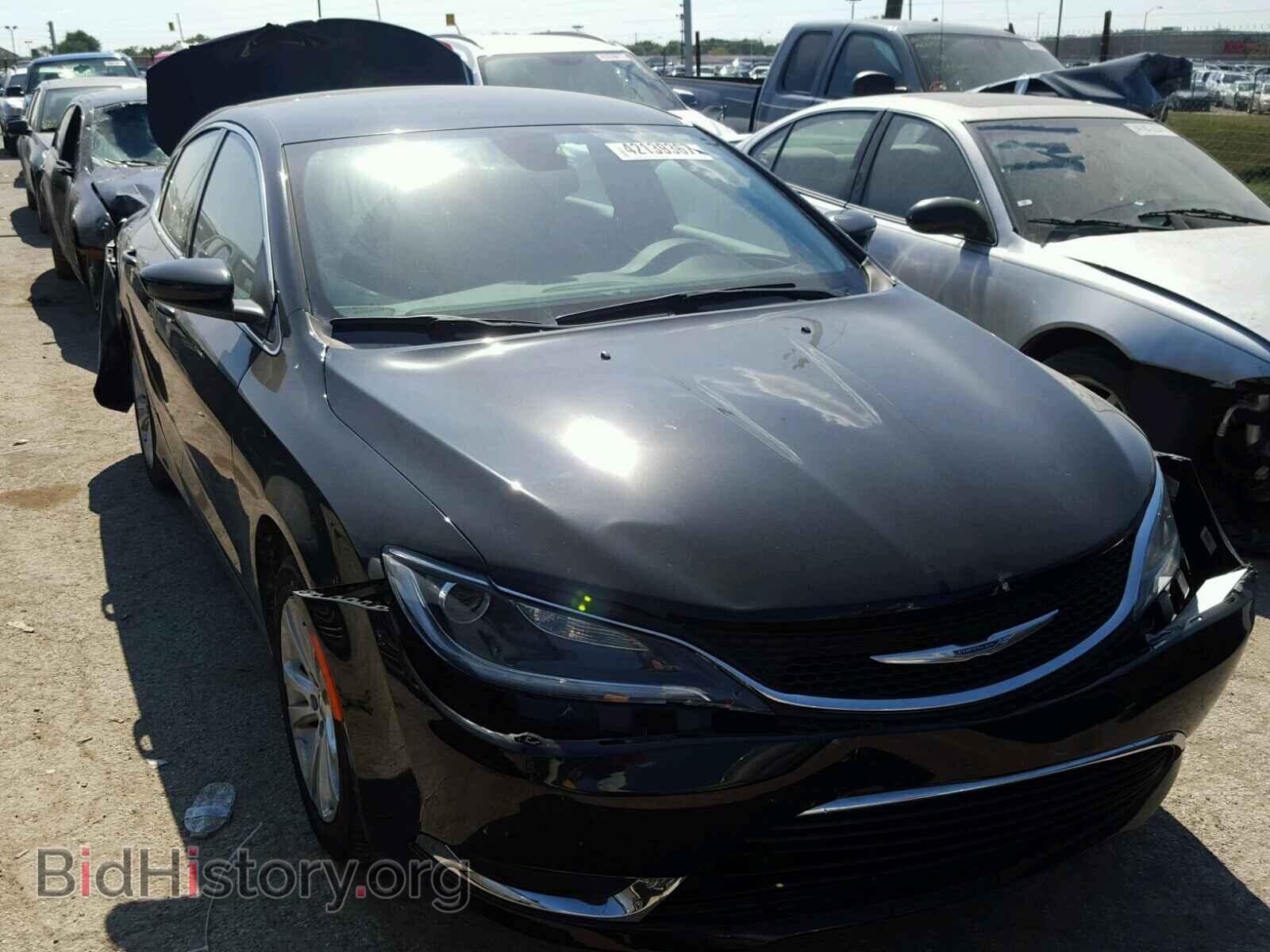 Фотография 1C3CCCAB7FN575122 - CHRYSLER 200 2015