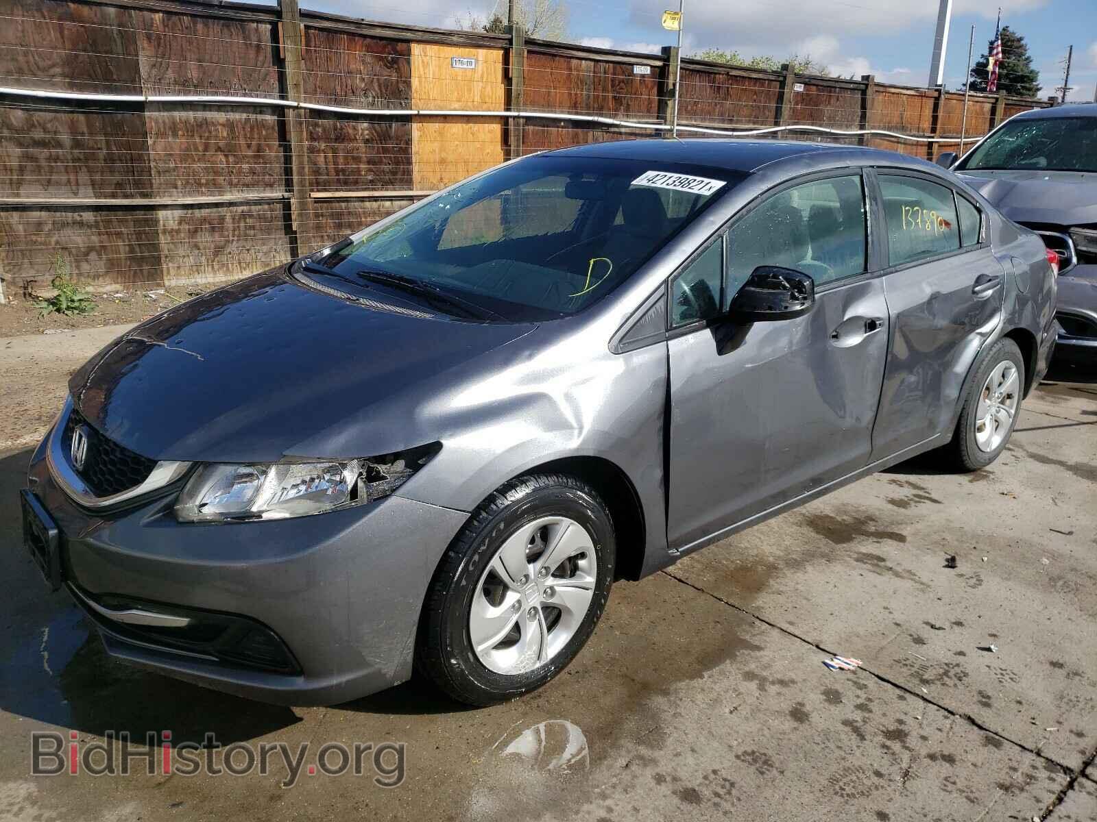 2013 HONDA CIVIC - VIN: 19XFB2F56DE236202 - Фото 2