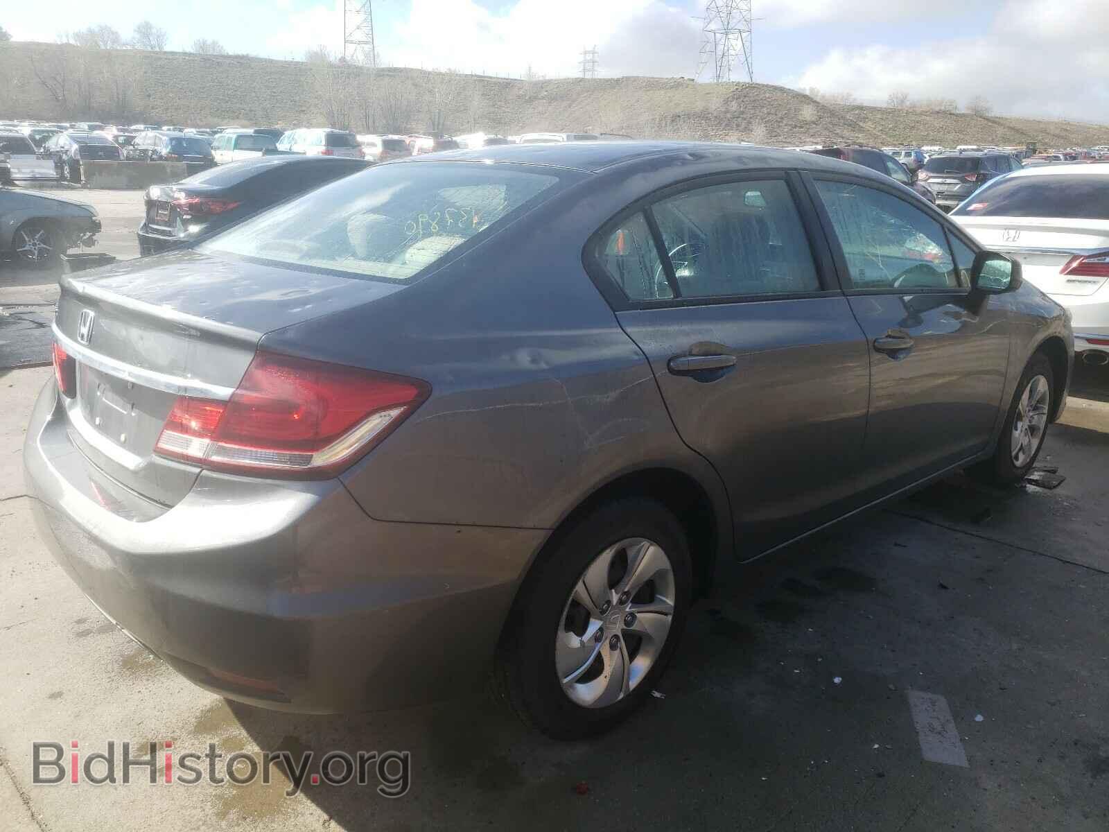 2013 HONDA CIVIC - VIN: 19XFB2F56DE236202 - Фото 4