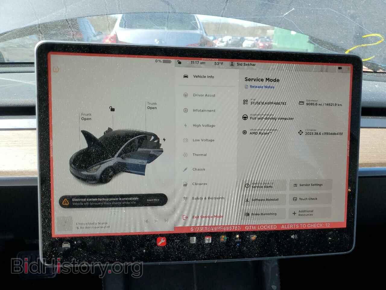 2023 TESLA MODEL 3 - VIN: 5YJ3E1EA6PF486783 - Фото 9