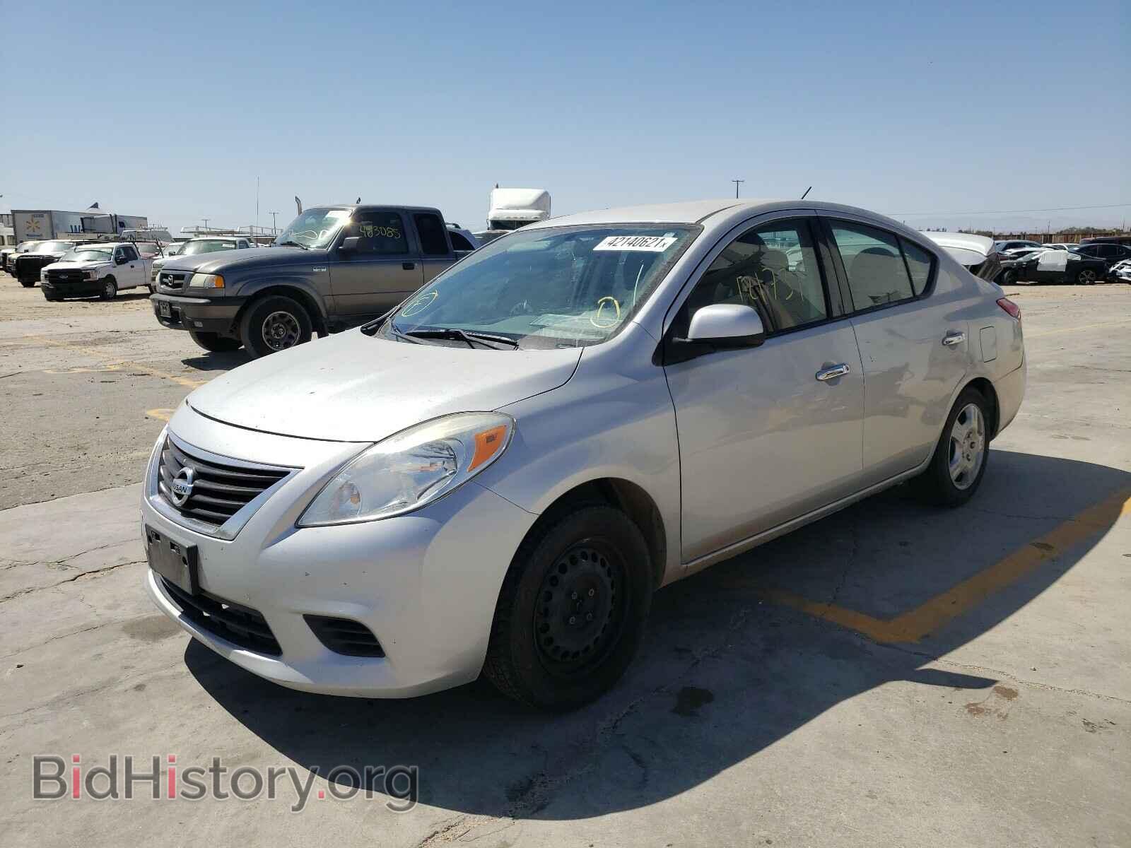 2014 NISSAN VERSA - VIN: 3N1CN7AP6EL823094 - Фото 2