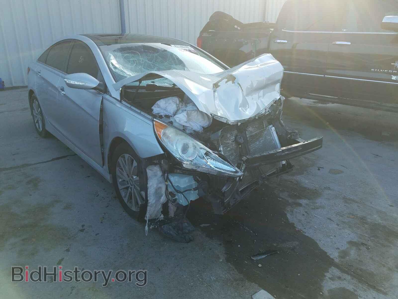 Фотография 5NPEC4AC2EH852647 - HYUNDAI SONATA 2014