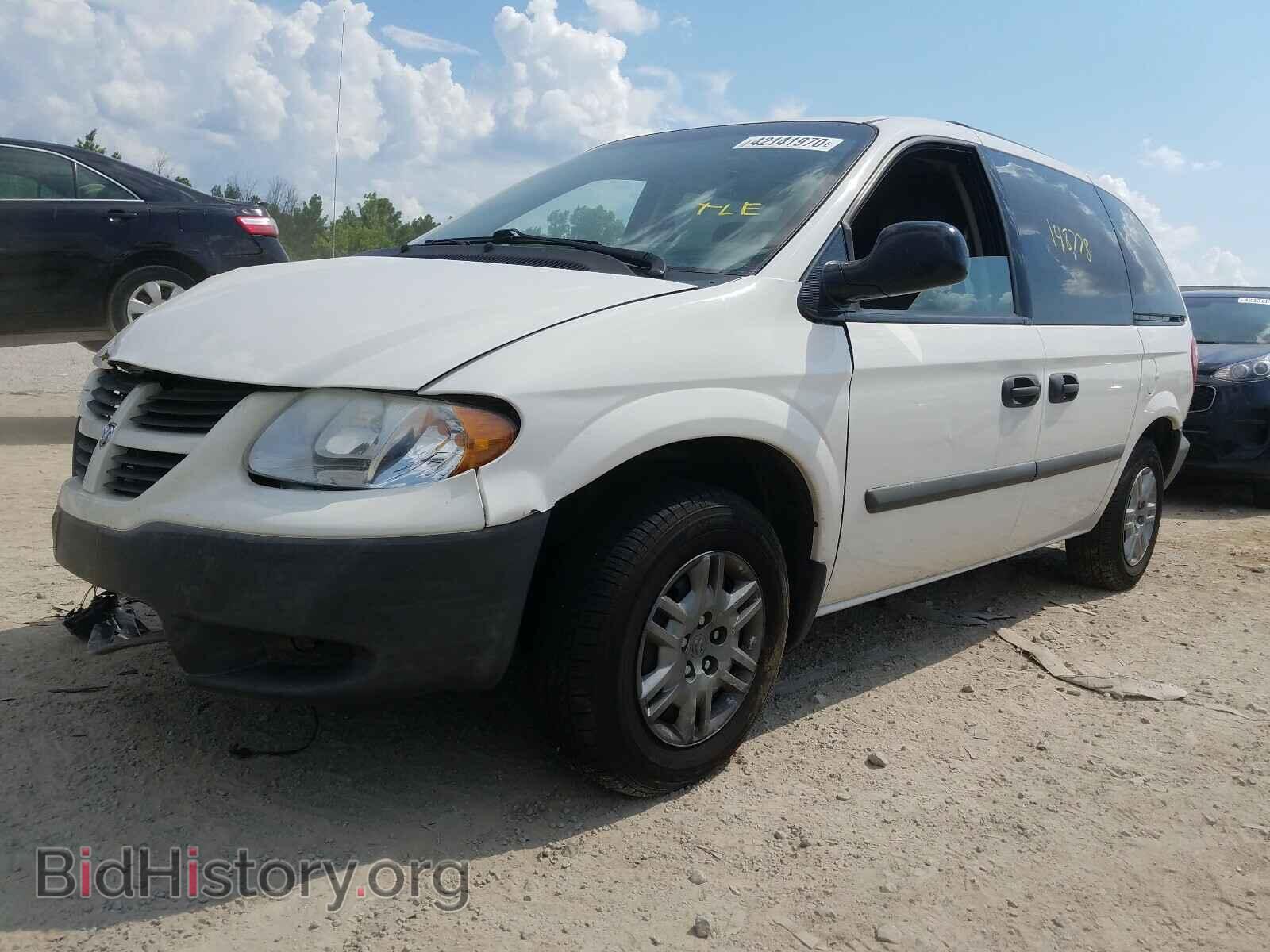 2007 DODGE CARAVAN - VIN: 1D4GP25R37B238469 - Фото 2