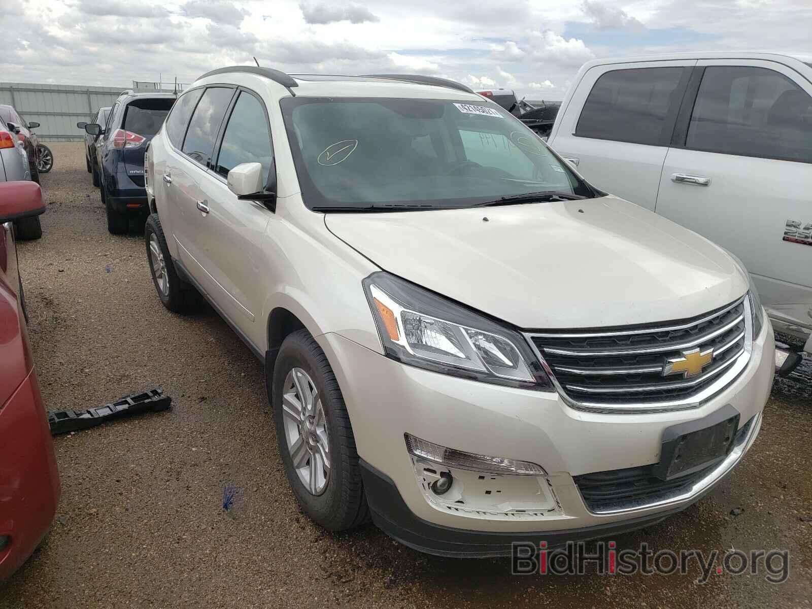 Фотография 1GNKRGKD5EJ343564 - CHEVROLET TRAVERSE 2014