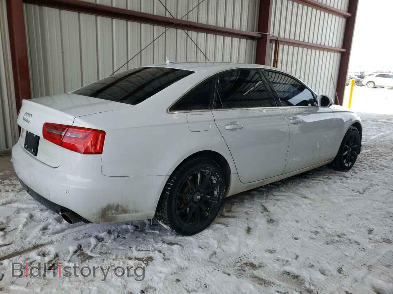 2014 AUDI A6 - VIN: WAUGFAFC1EN077827 - Фото 3