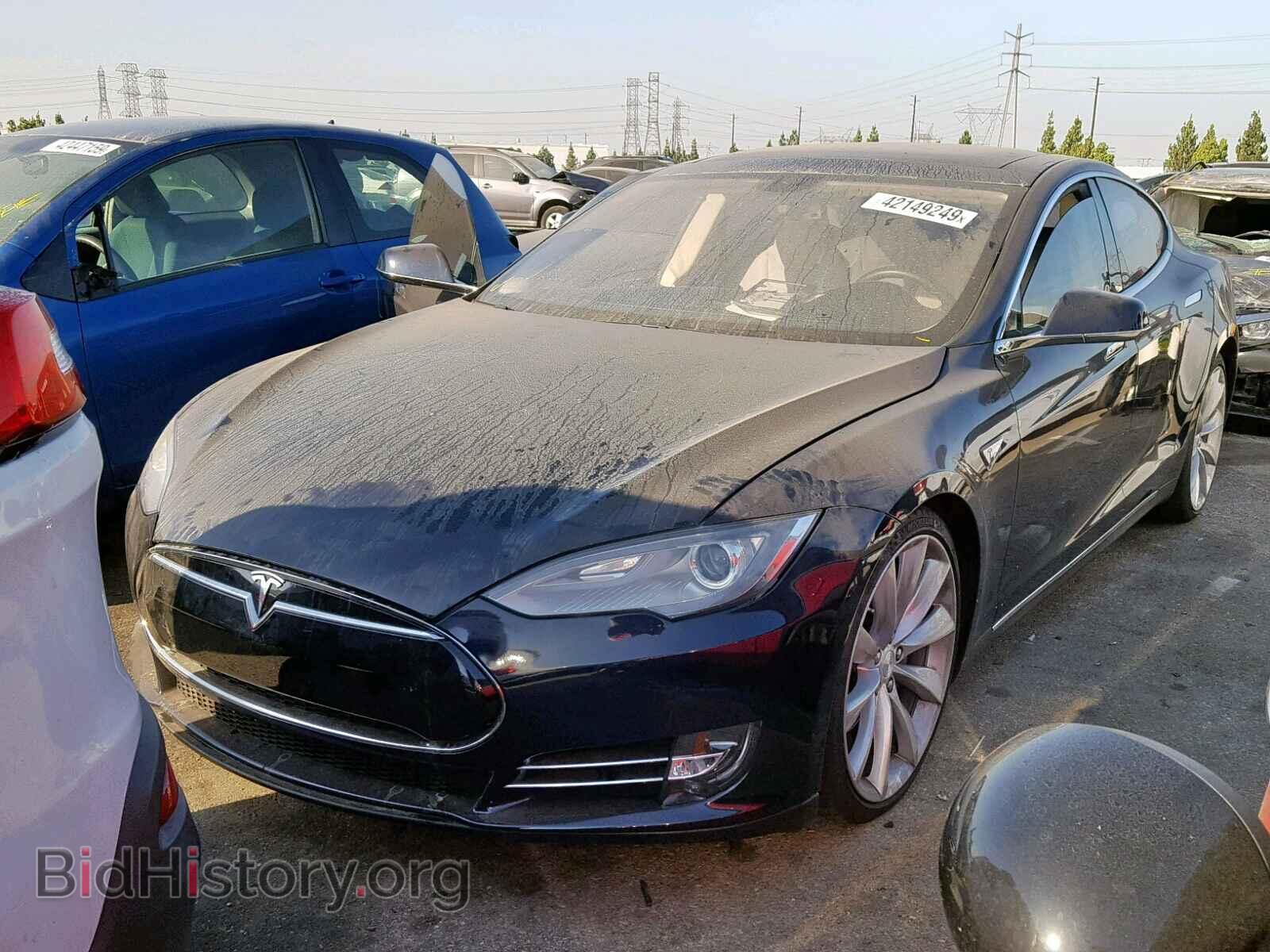 2013 TESLA MODEL S - VIN: 5YJSA1CP3DFP05693 - Photo 2