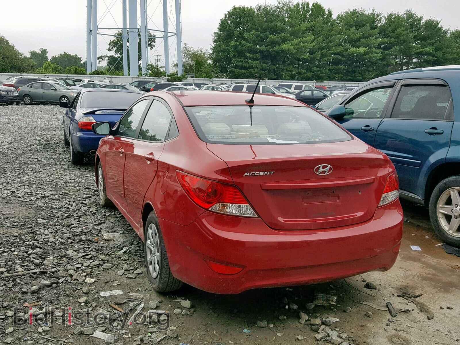 2012 HYUNDAI ACCENT - VIN: KMHCT4AEXCU258248 - Фото 3