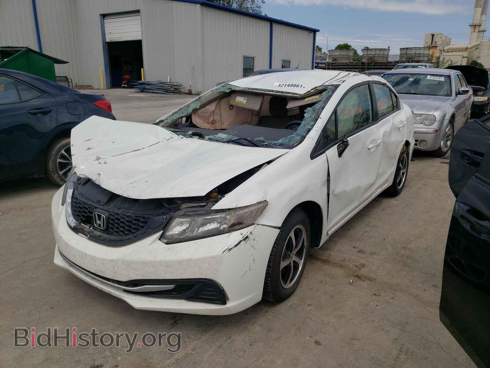 2015 HONDA CIVIC - VIN: 19XFB2F78FE112839 - Фото 2
