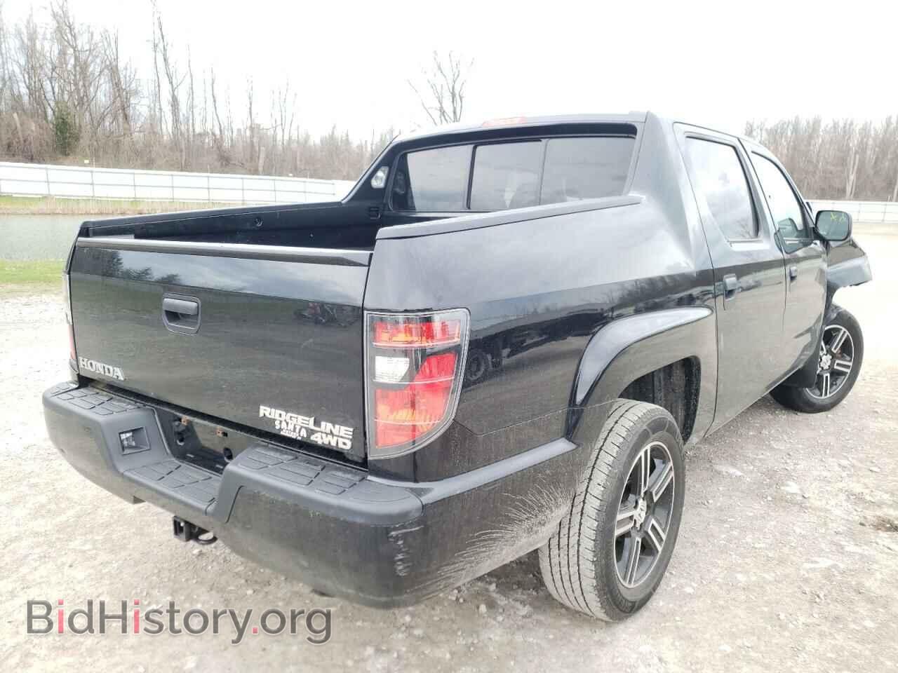 2012 HONDA RIDGELINE - VIN: 5FPYK1F72CB001851 - Фото 4