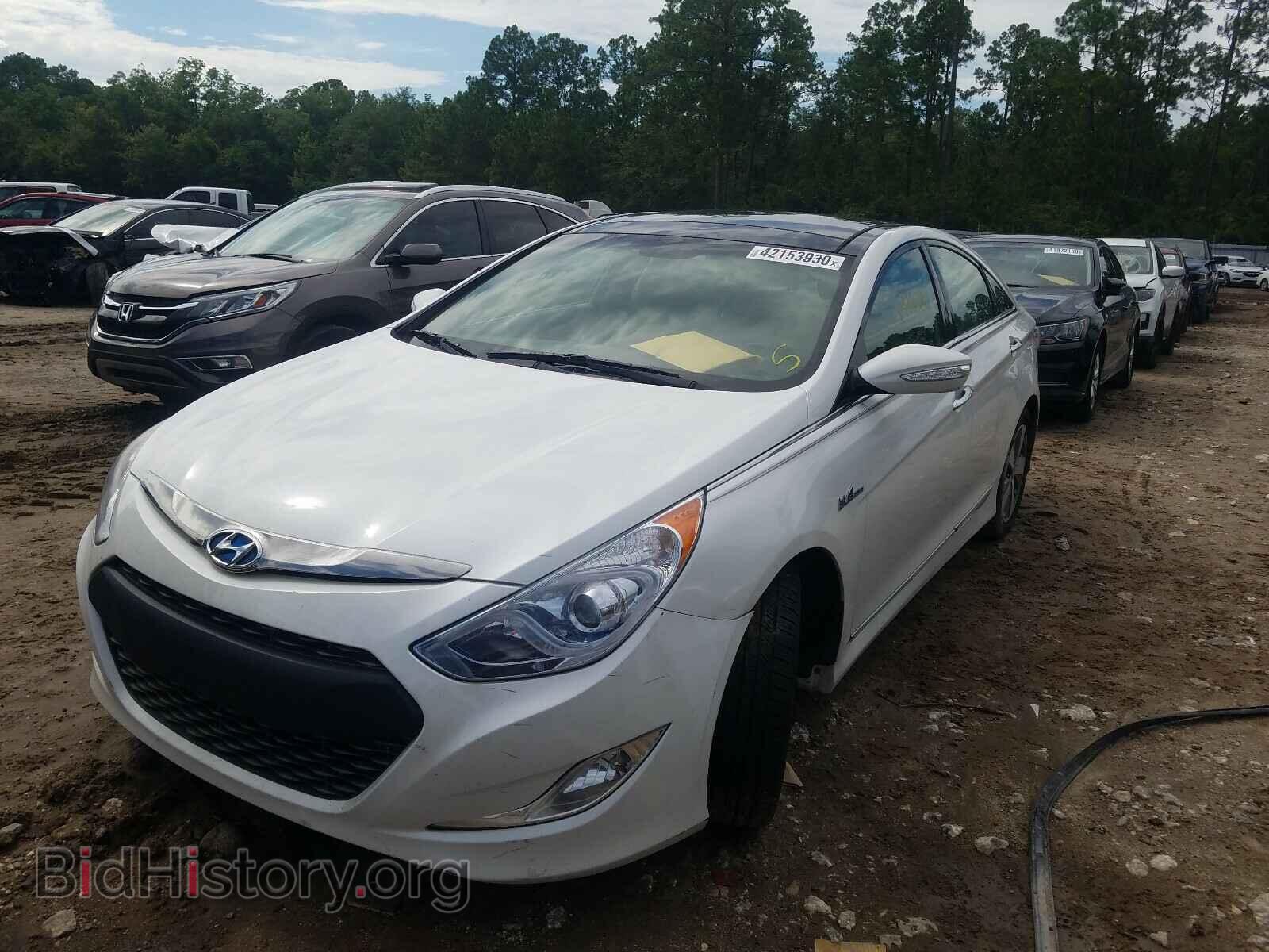 2012 HYUNDAI SONATA - VIN: KMHEC4A44CA040663 - Фото 2