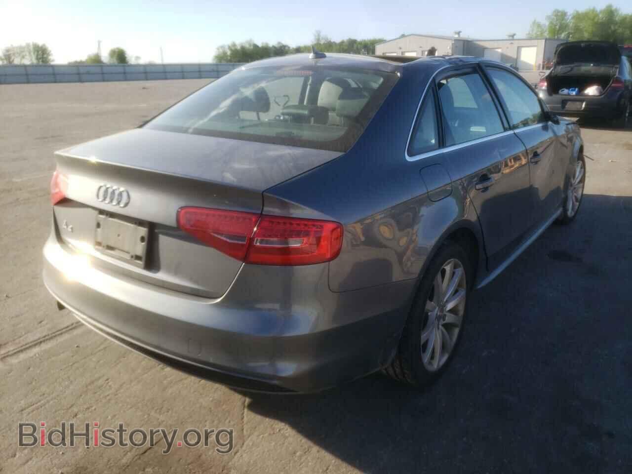 2014 AUDI A4 - VIN: WAUAFAFL2EA018203 - Photo 4
