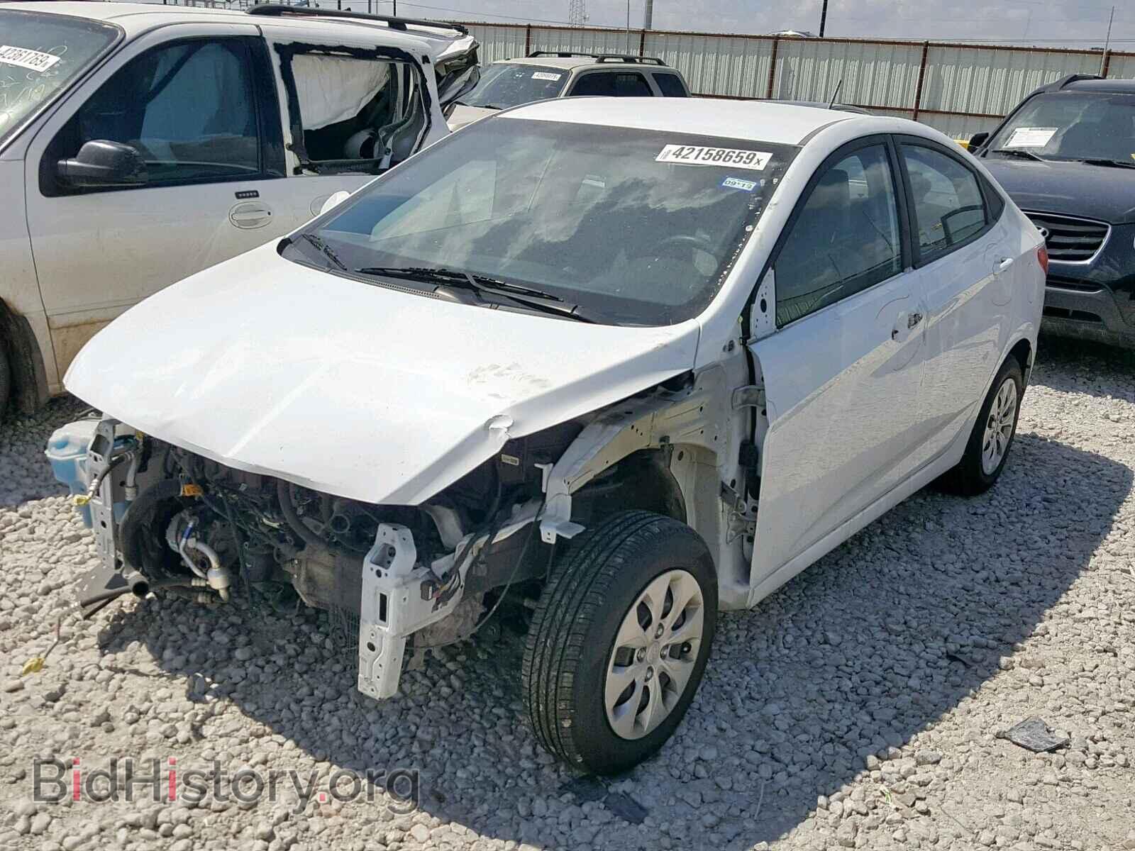 2016 HYUNDAI ACCENT - VIN: KMHCT4AE7GU122066 - Фото 2