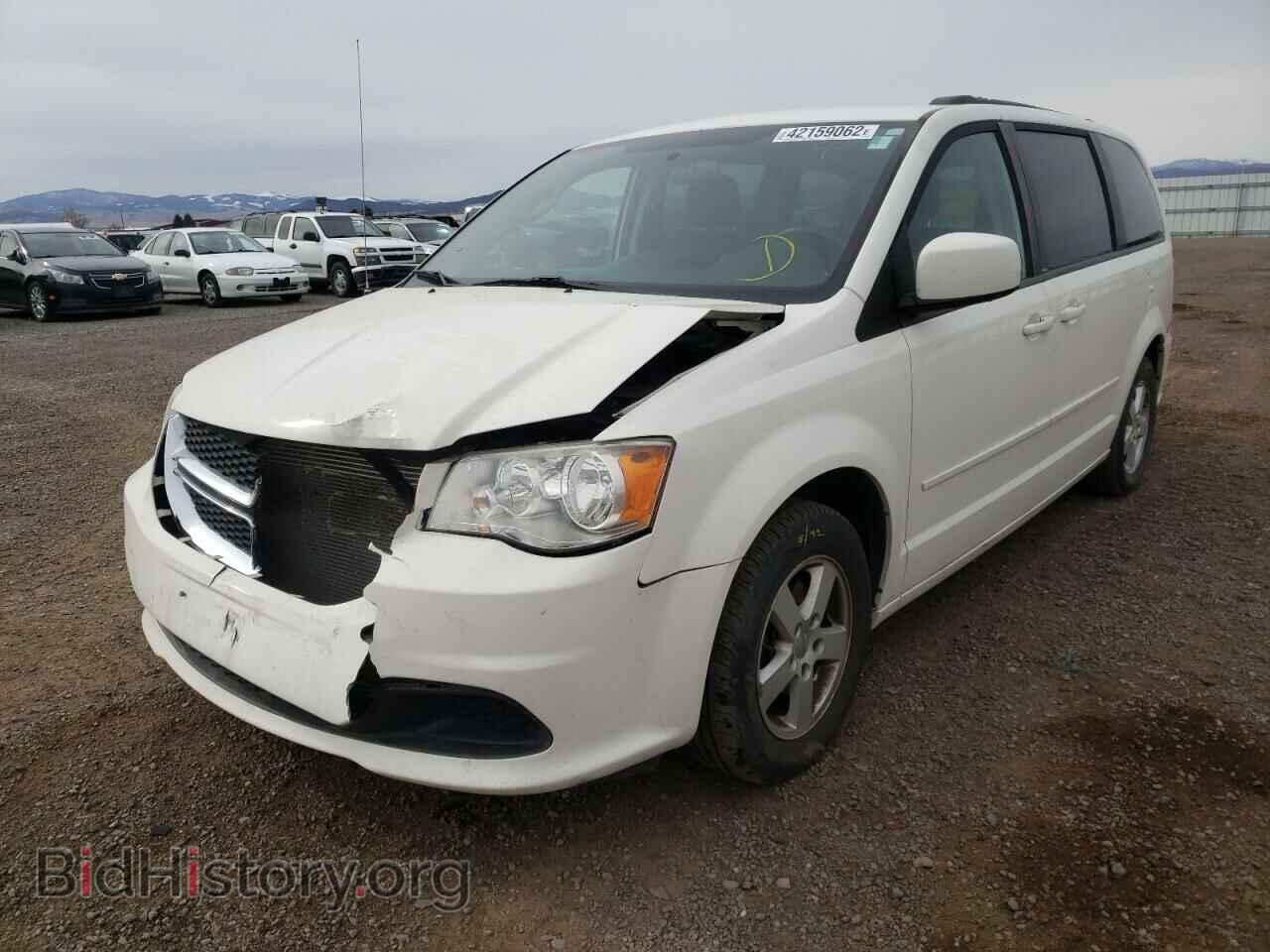 2012 DODGE CARAVAN - VIN: 2C4RDGCG7CR160593 - Фото 2