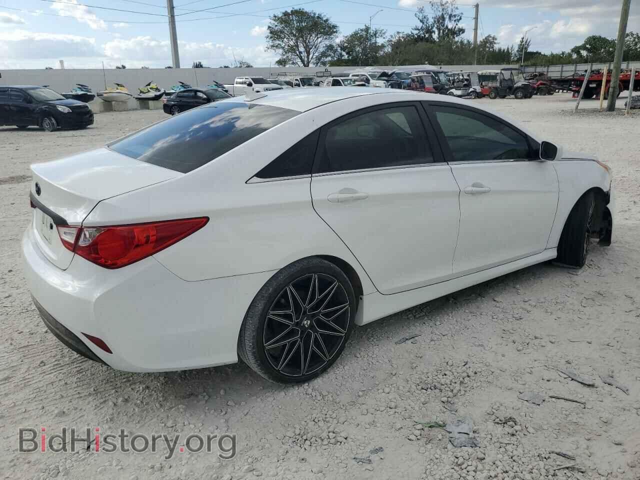 2014 HYUNDAI SONATA - VIN: 5NPEB4AC0EH849670 - Фото 3