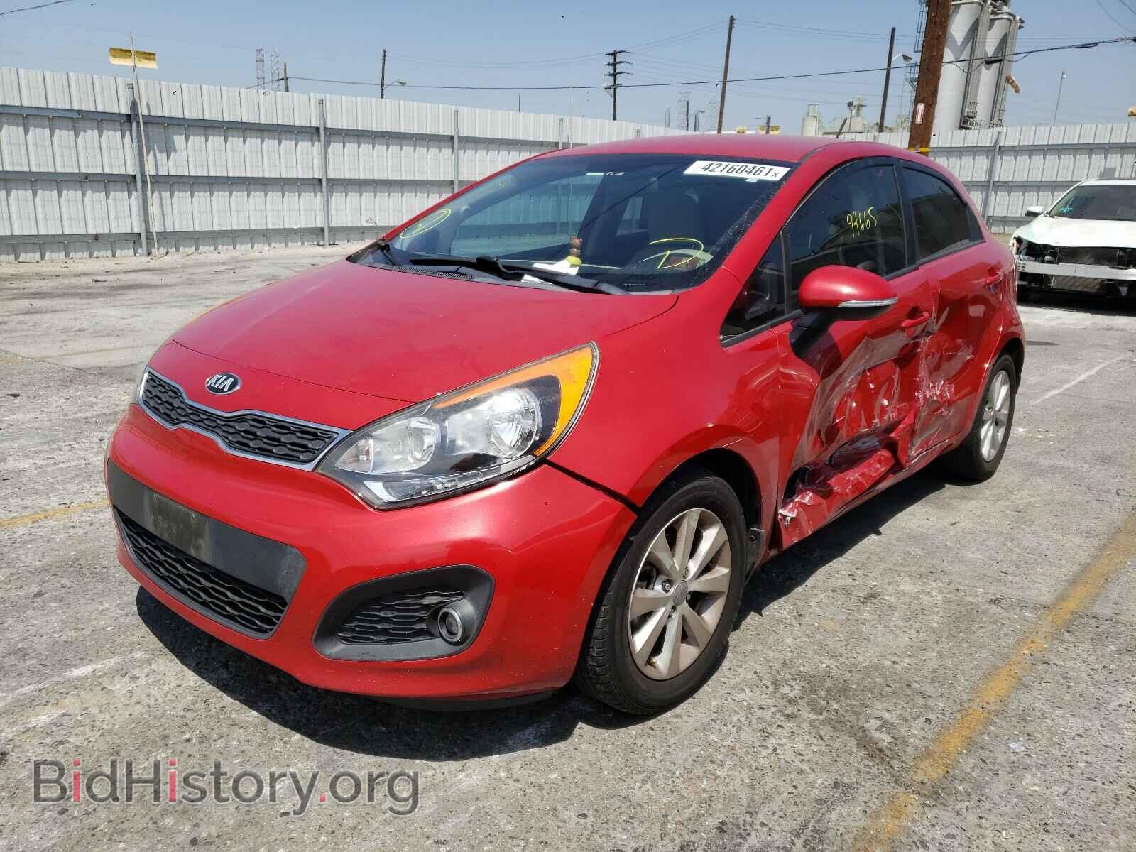 2013 KIA RIO - VIN: KNADN5A3XD6169368 - Фото 2