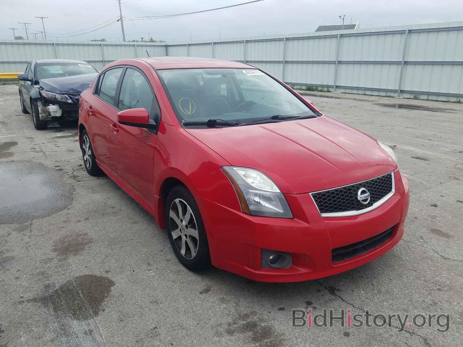 Photo 3N1AB6APXCL756104 - NISSAN SENTRA 2012