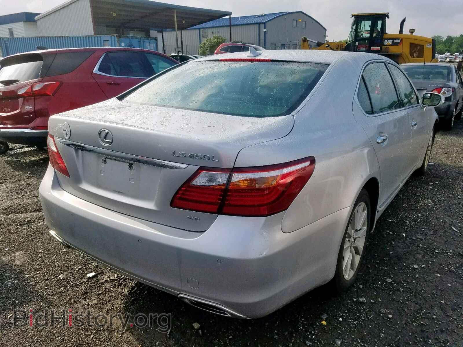 2012 LEXUS LS460 - VIN: JTHDL5EF7C5004183 - Фото 4
