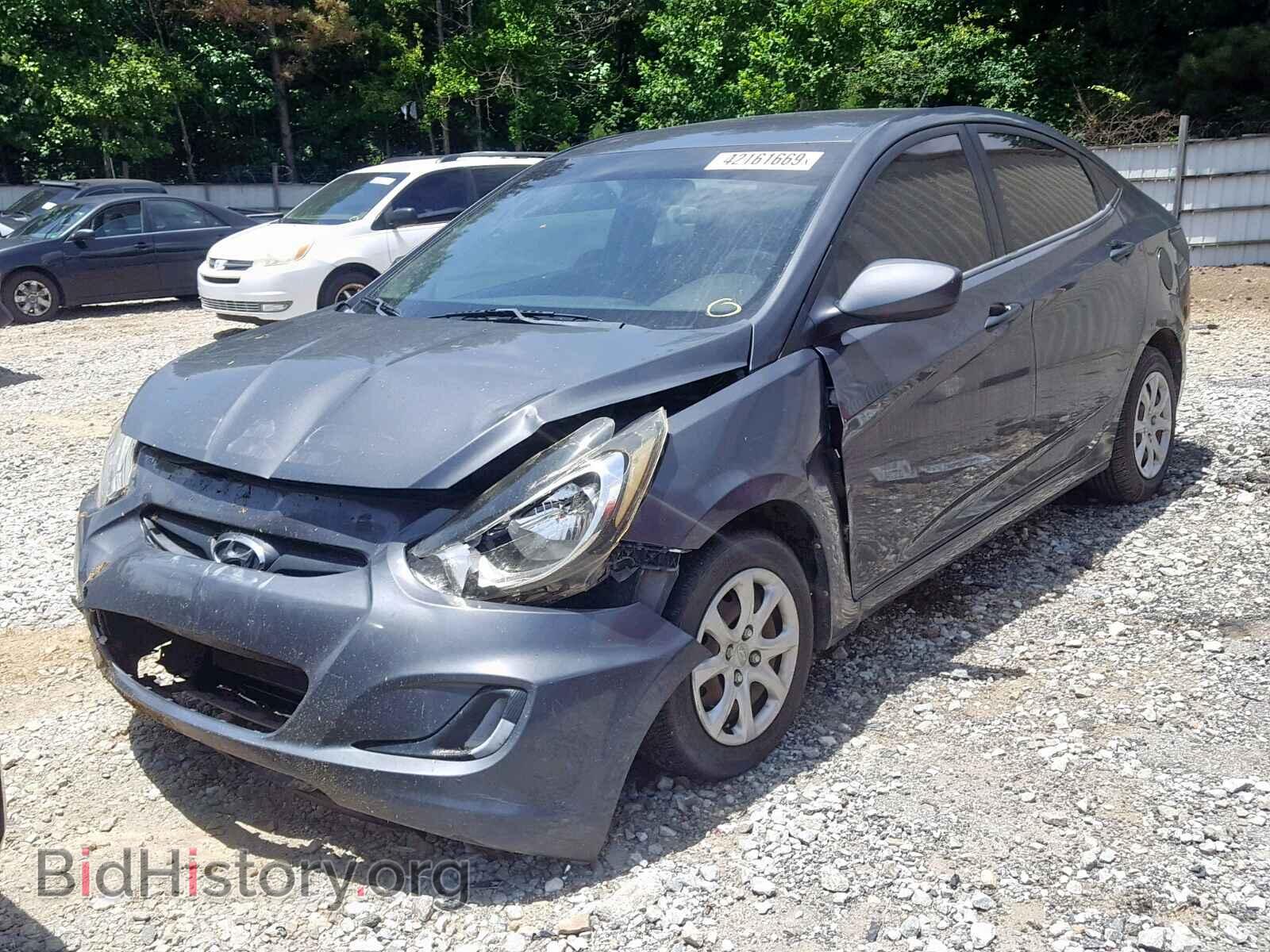 2012 HYUNDAI ACCENT - VIN: KMHCT4AE3CU071322 - Фото 2