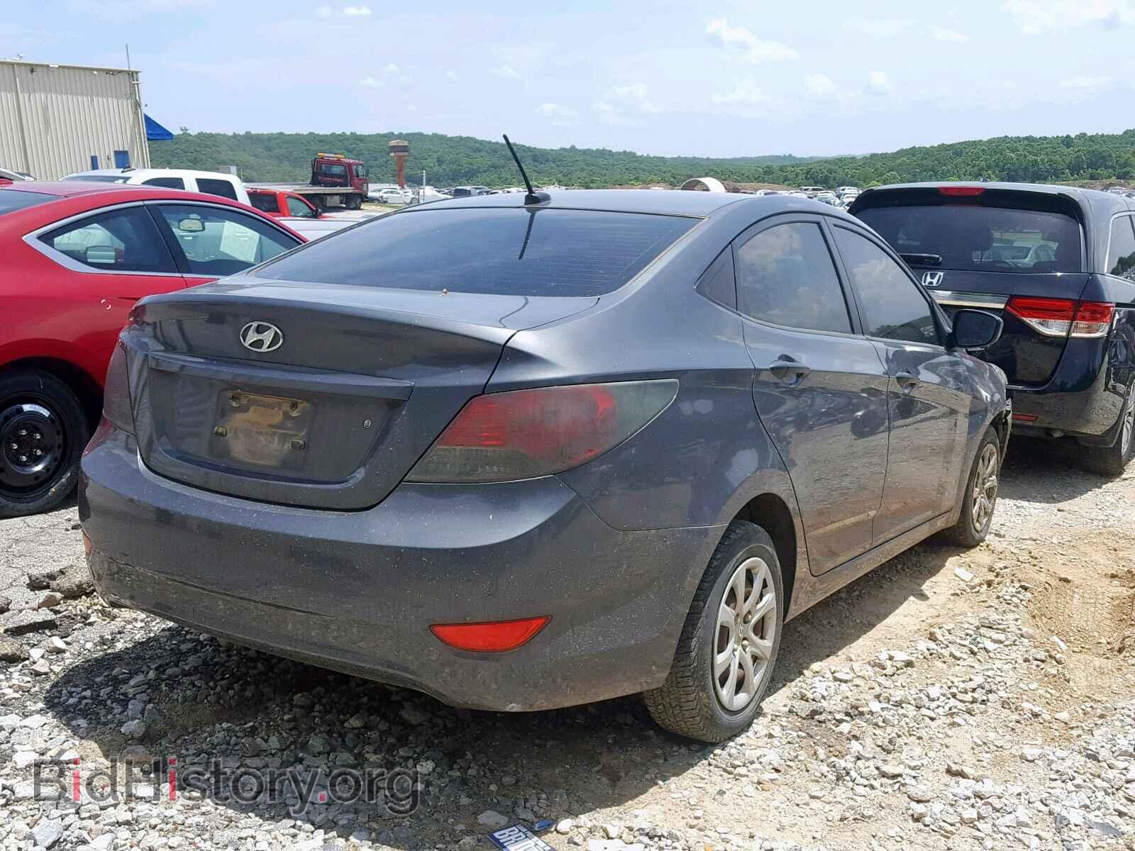 2012 HYUNDAI ACCENT - VIN: KMHCT4AE3CU071322 - Фото 4