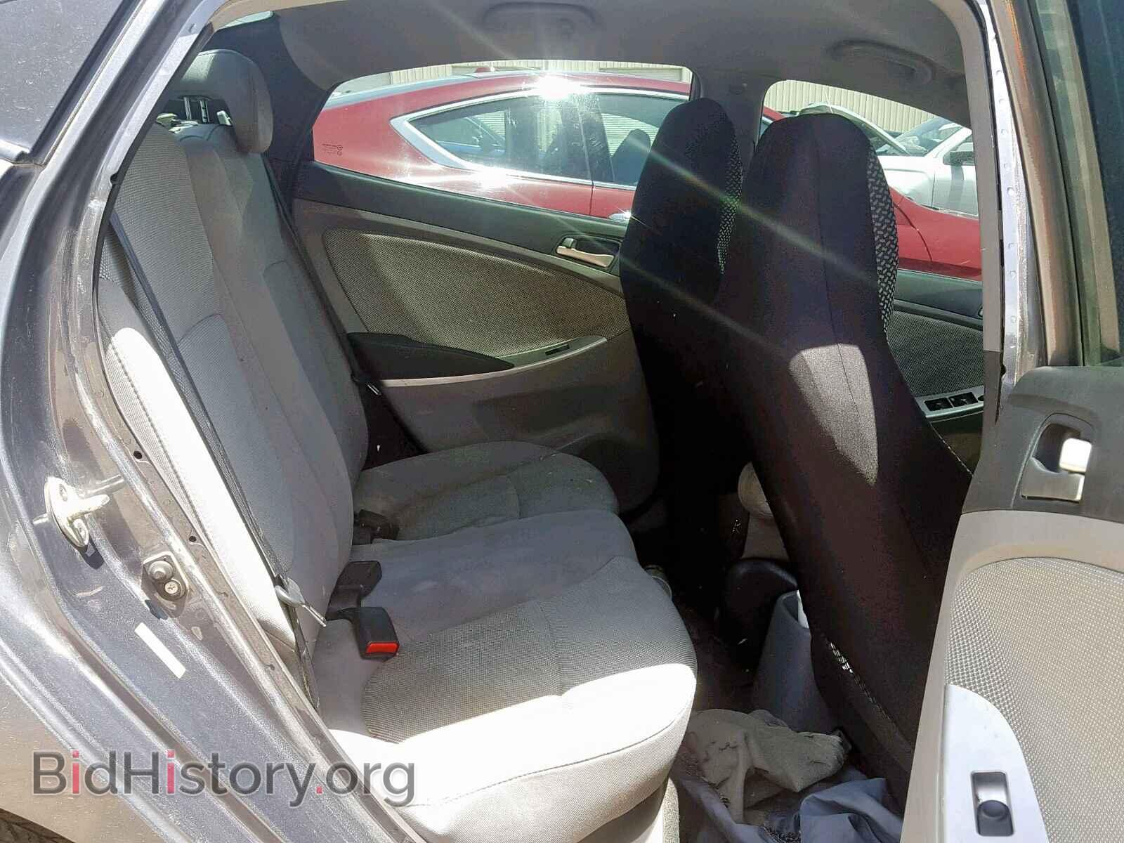 2012 HYUNDAI ACCENT - VIN: KMHCT4AE3CU071322 - Фото 6