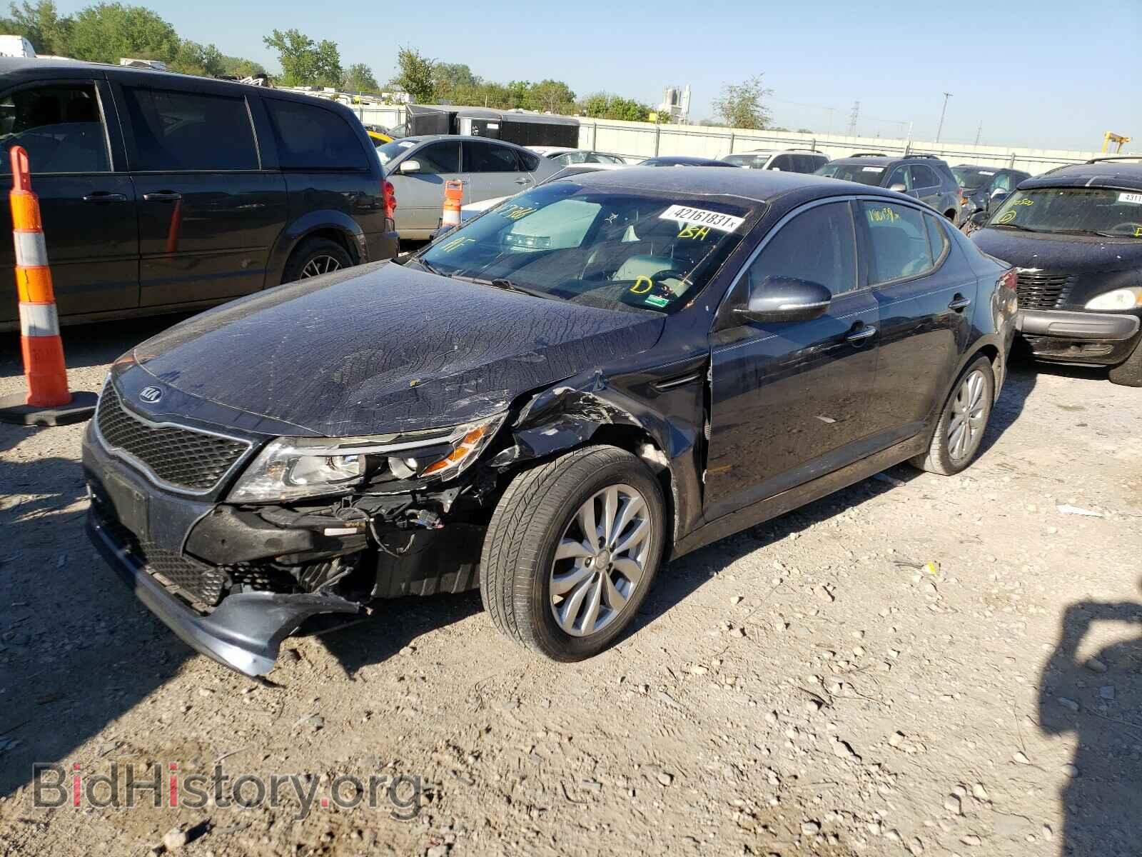 2015 KIA OPTIMA - VIN: 5XXGN4A77FG417366 - Фото 2