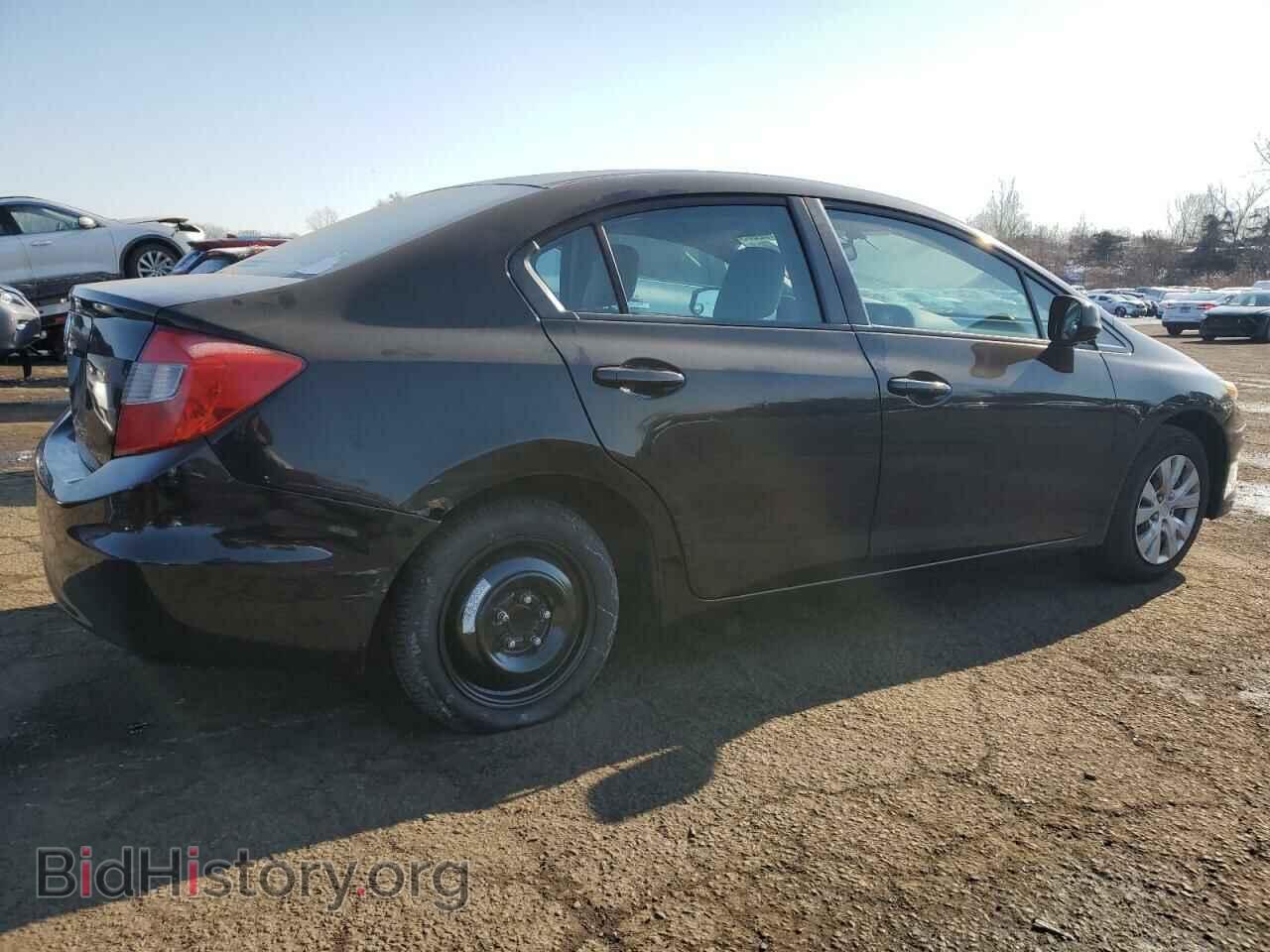 2012 HONDA CIVIC - VIN: 2HGFB2F57CH312224 - Фото 3