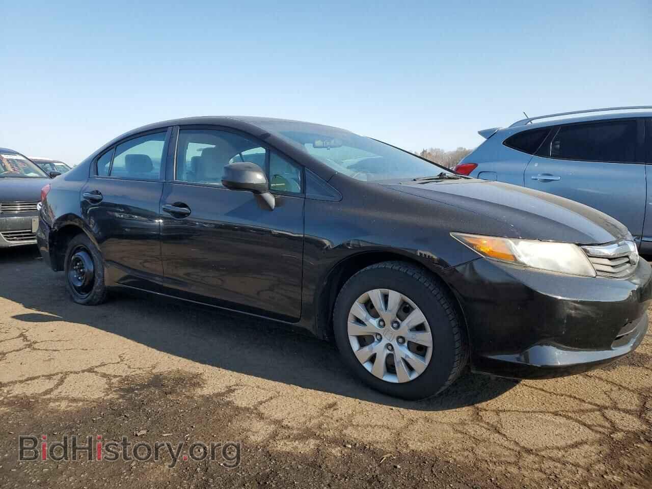 2012 HONDA CIVIC - VIN: 2HGFB2F57CH312224 - Фото 4