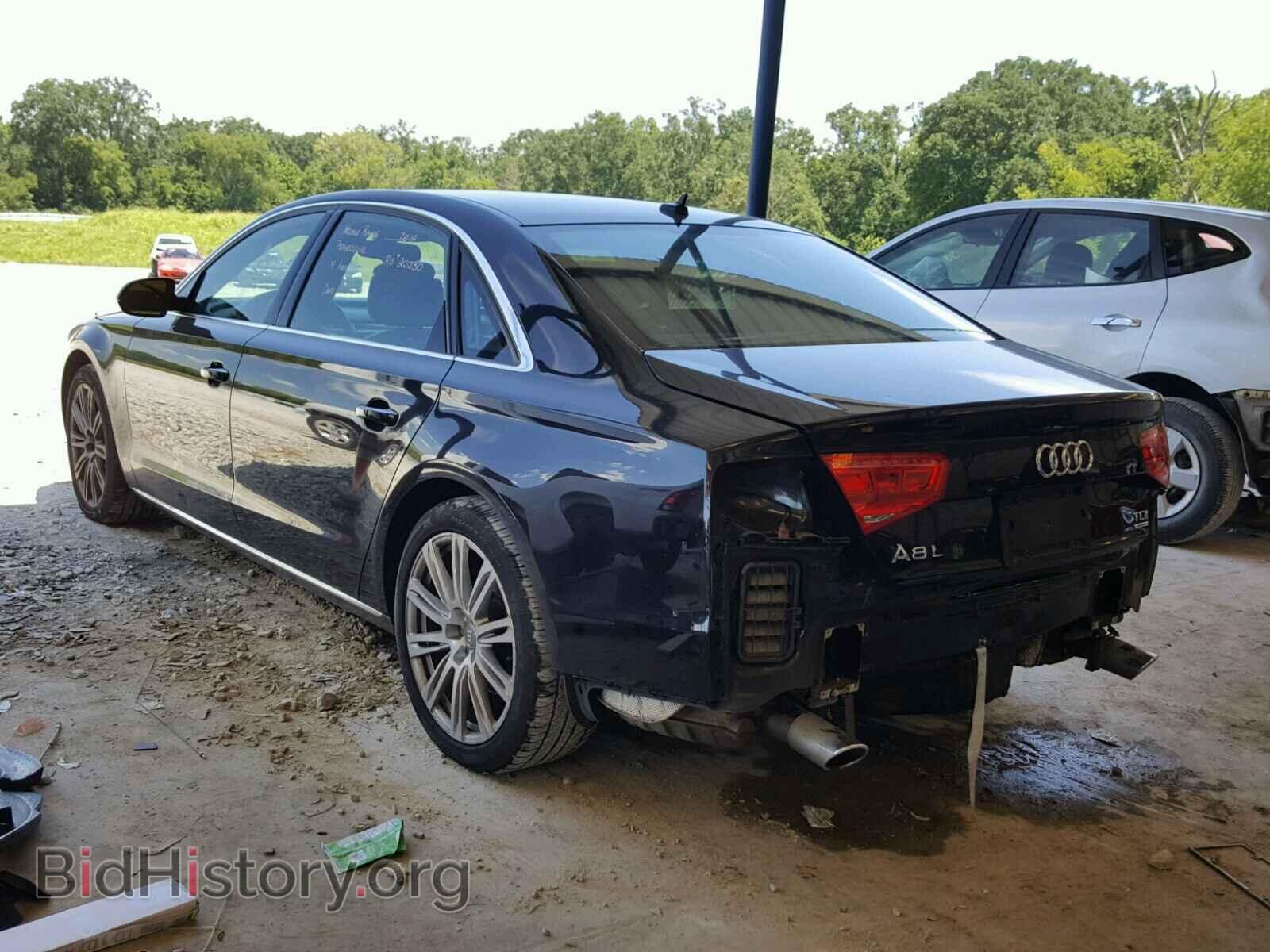 2014 AUDI A8 - VIN: WAURMAFD2EN001850 - Фото 3