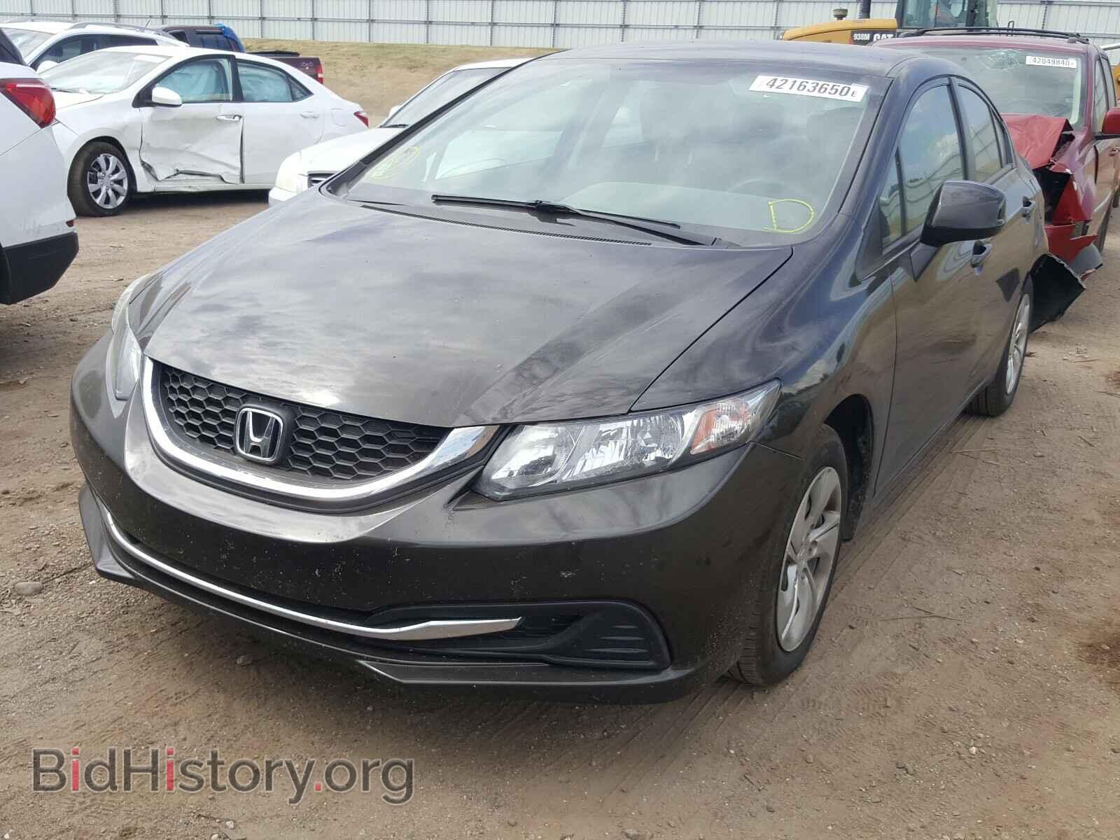 2013 HONDA CIVIC - VIN: 19XFB2F5XDE045818 - Фото 2
