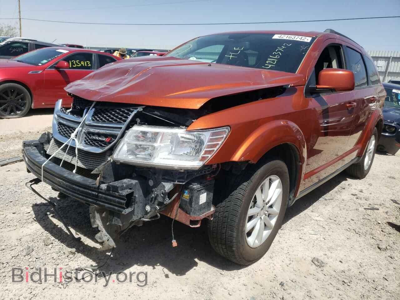 2014 DODGE JOURNEY - VIN: 3C4PDCBB2ET133310 - Фото 2