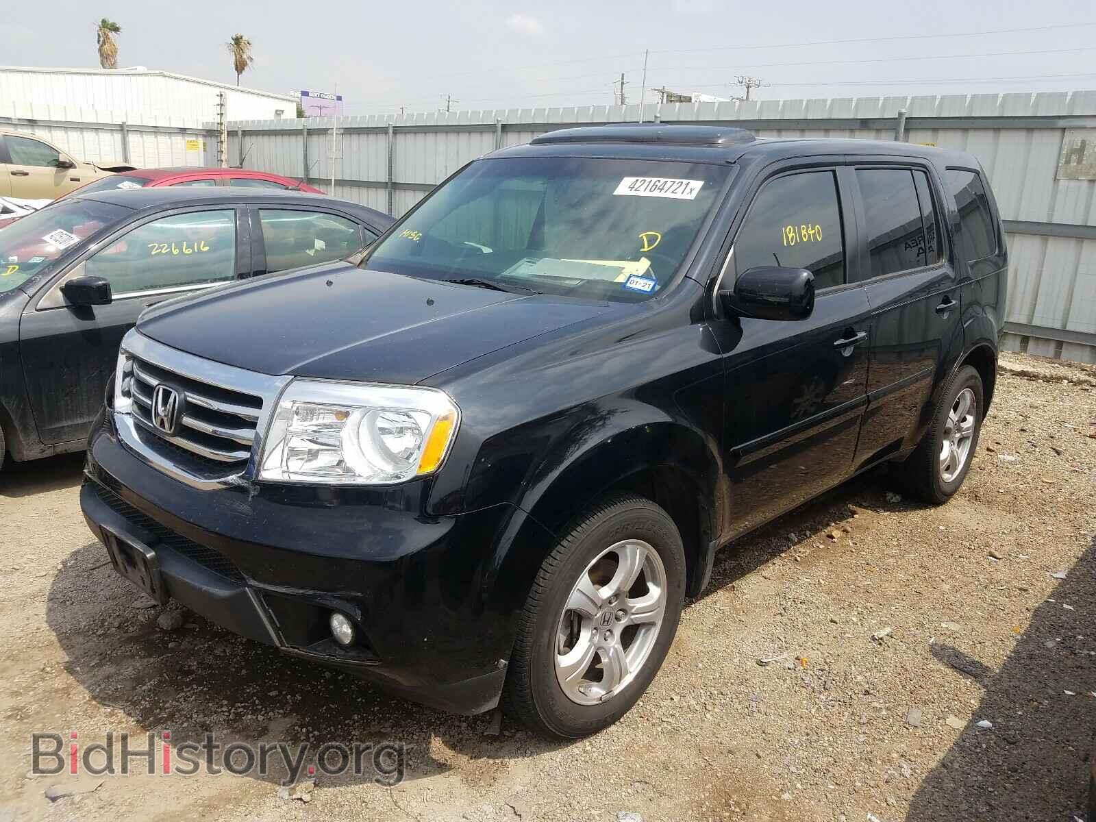 2013 HONDA PILOT - VIN: 5FNYF3H65DB016147 - Фото 2