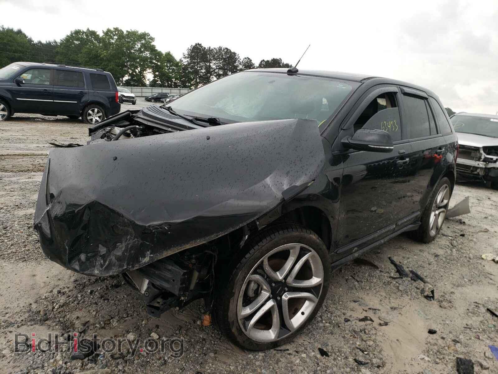 2014 FORD EDGE - VIN: 2FMDK4AK8EBA83097 - Фото 2