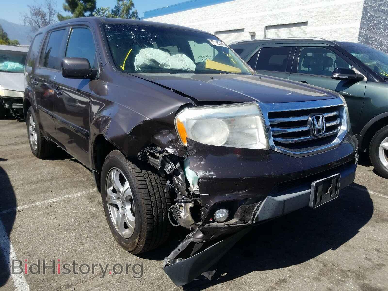 Photo 5FNYF3H46CB009737 - HONDA PILOT 2012