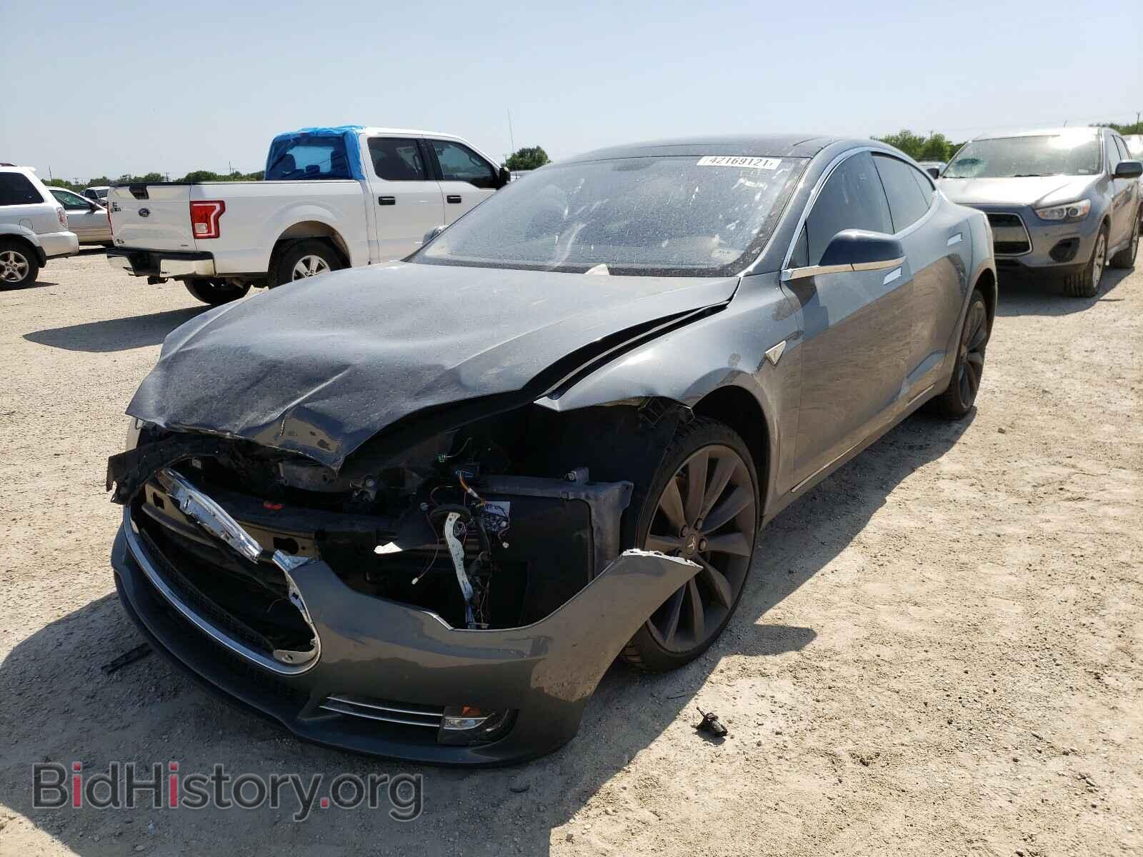 2013 TESLA MODEL S - VIN: 5YJSA1DP4DFP07323 - Photo 2