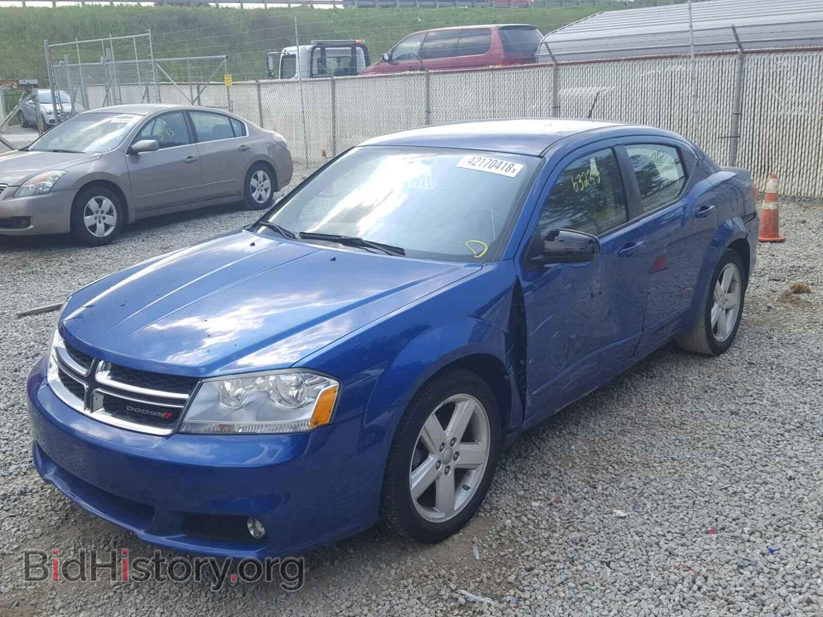 2013 DODGE AVENGER - VIN: 1C3CDZCB1DN708662 - Photo 2