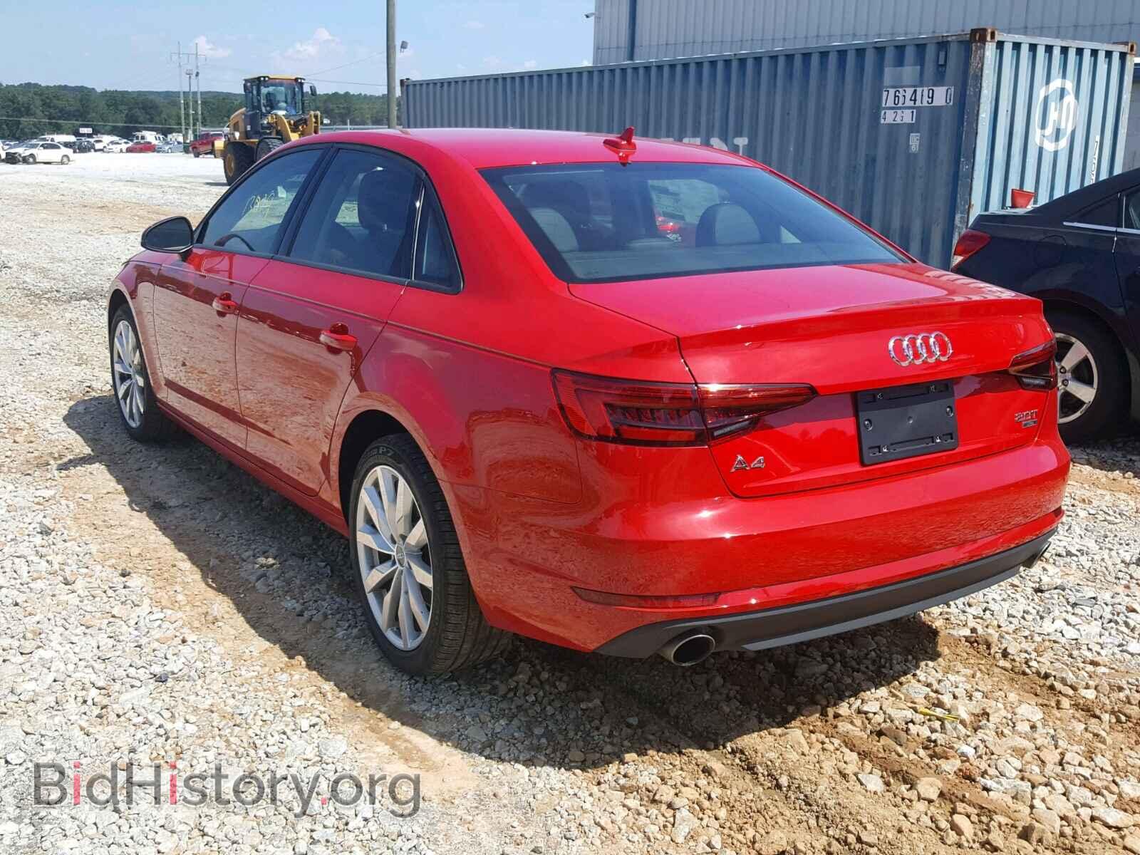 2017 AUDI A4 - VIN: WAUGMAF4XHN052718 - Фото 3