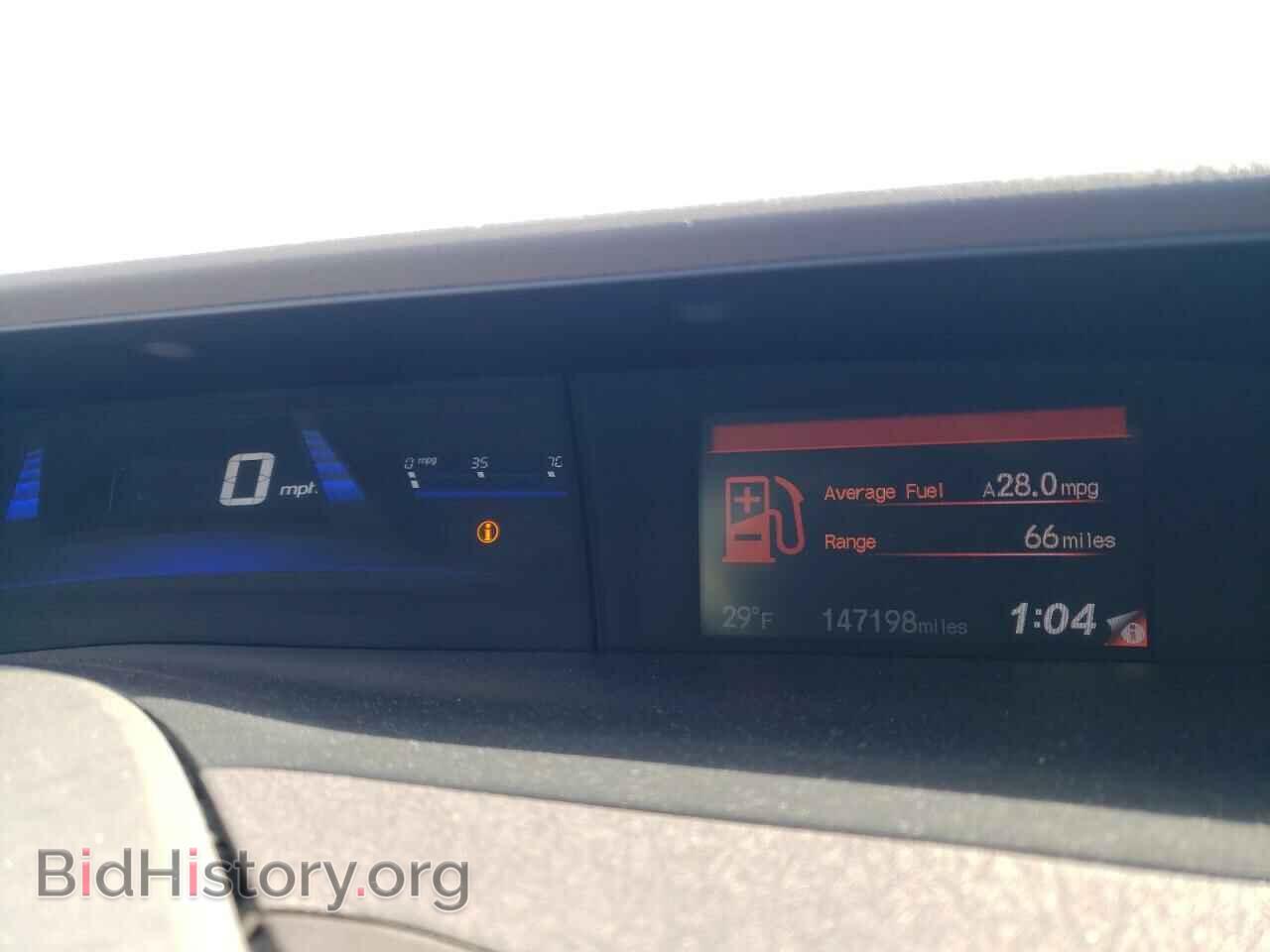 2012 HONDA CIVIC - VIN: 19XFB2F87CE340772 - Фото 9