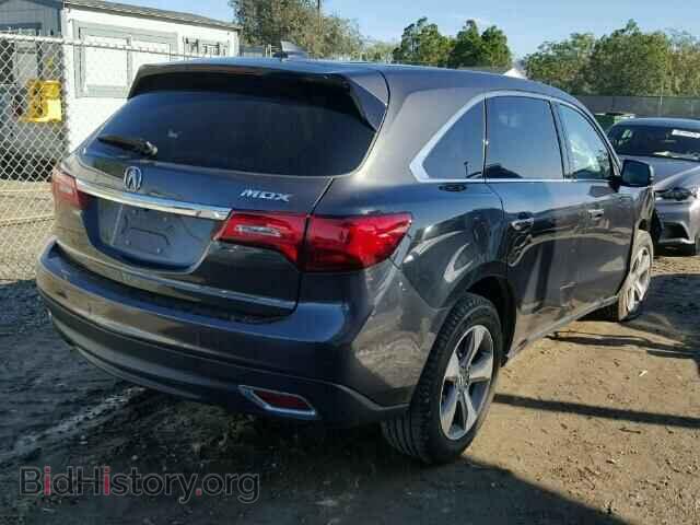 2014 ACURA MDX - VIN: 5FRYD3H25EB009895 - Фото 4