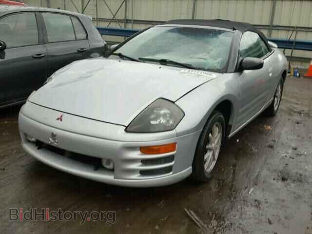 2001 MITSUBISHI ECLIPSE - VIN: 4A3AE45G71E209322 - Фото 2