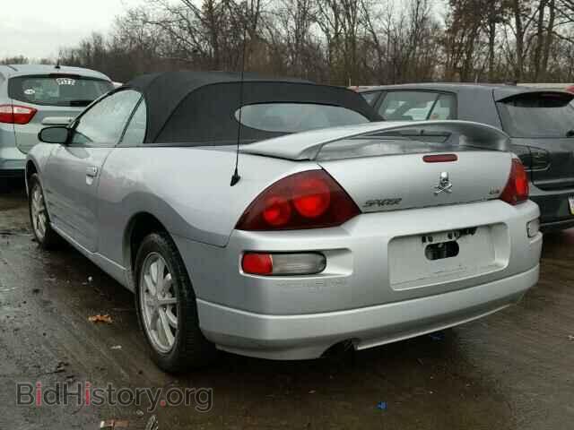 2001 MITSUBISHI ECLIPSE - VIN: 4A3AE45G71E209322 - Фото 3