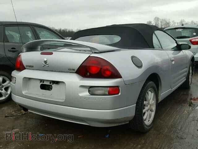 2001 MITSUBISHI ECLIPSE - VIN: 4A3AE45G71E209322 - Фото 4