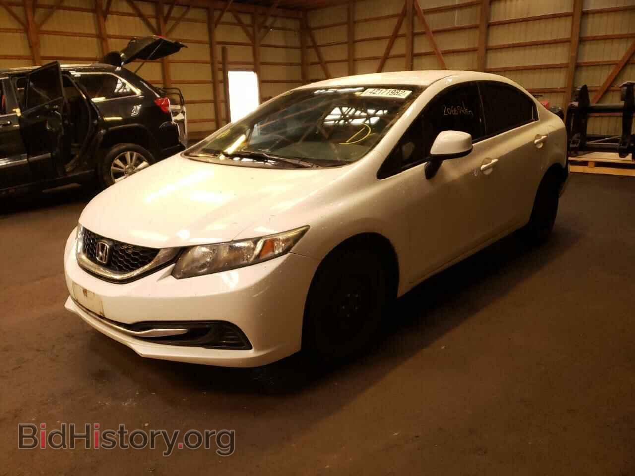 2013 HONDA CIVIC - VIN: 2HGFB2F41DH041220 - Фото 2