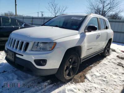 2011 Jeep COMPASS Sport, белый — VIN 1J4NF1FBXBD280938, Copart