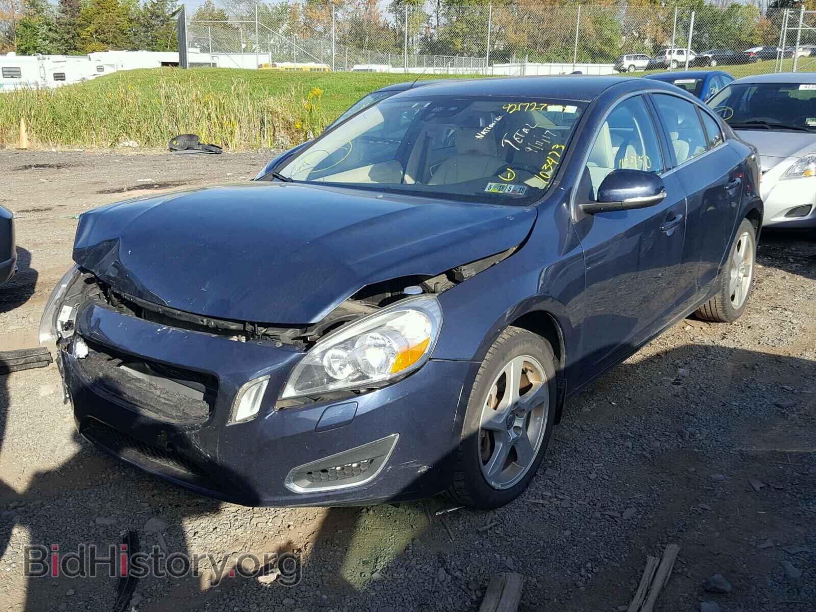 2012 VOLVO S60 - VIN: YV1622FS3C2103473 - Фото 2