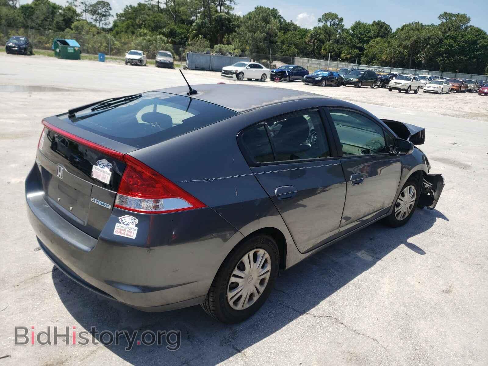 2010 HONDA INSIGHT - VIN: JHMZE2H55AS028613 - Фото 4