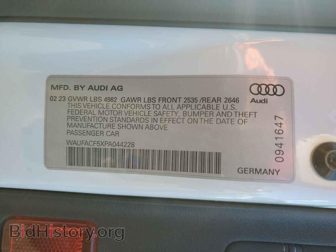 2023 AUDI A5 - VIN: WAUFACF5XPA044228 - Фото 12