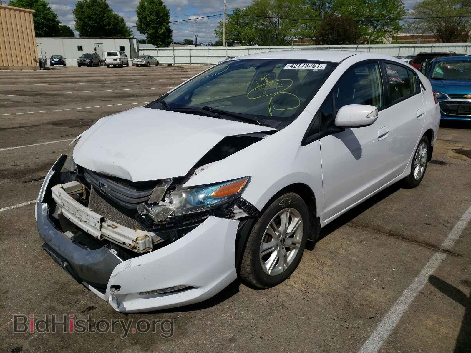 2010 HONDA INSIGHT - VIN: JHMZE2H71AS021725 - Фото 2