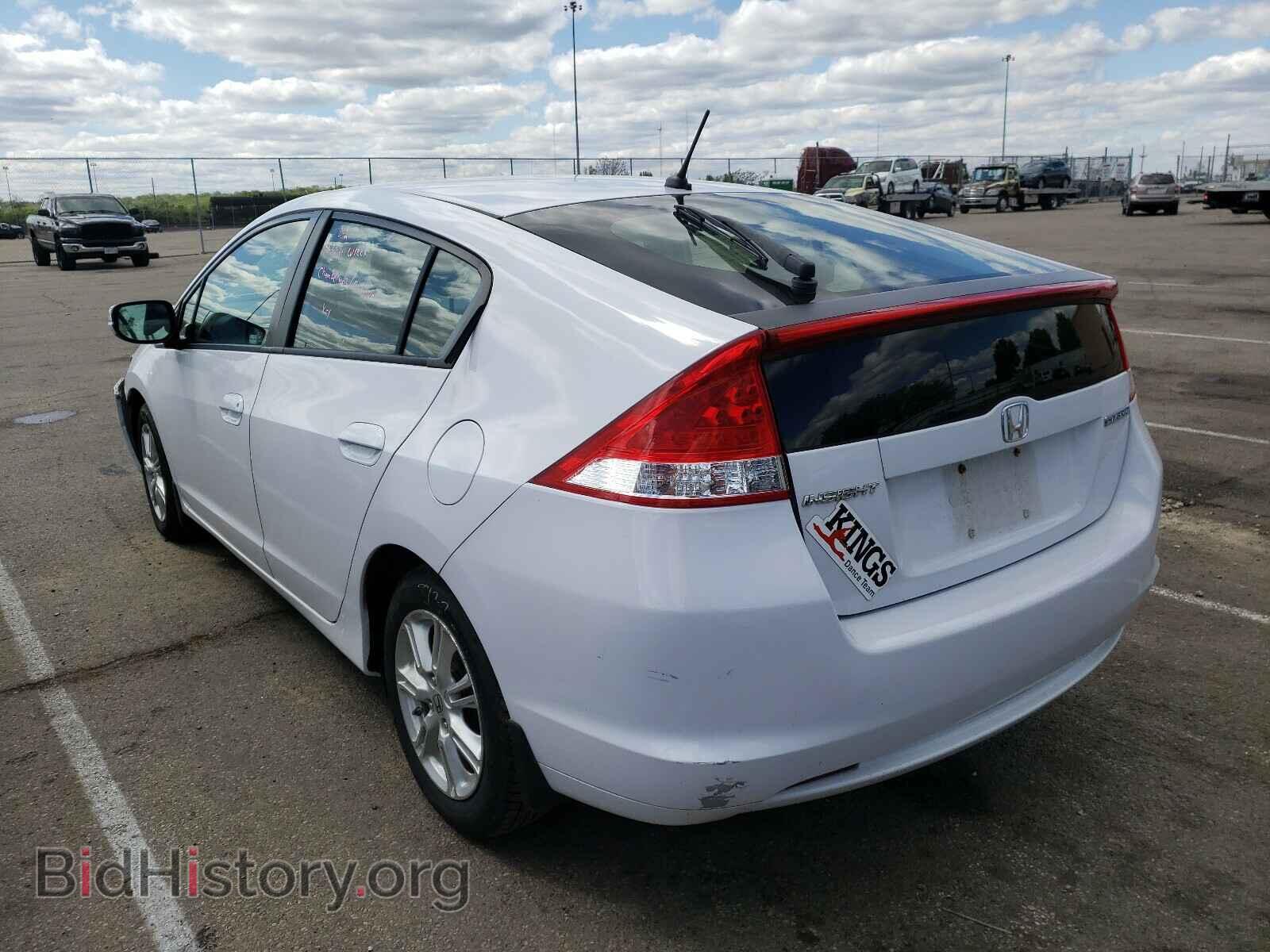 2010 HONDA INSIGHT - VIN: JHMZE2H71AS021725 - Фото 3